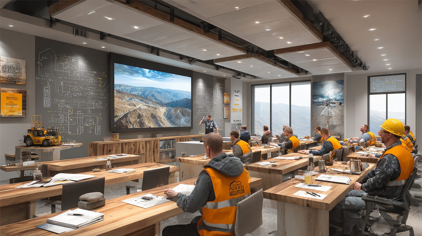 Учебный класс для машинистов бульдозеров