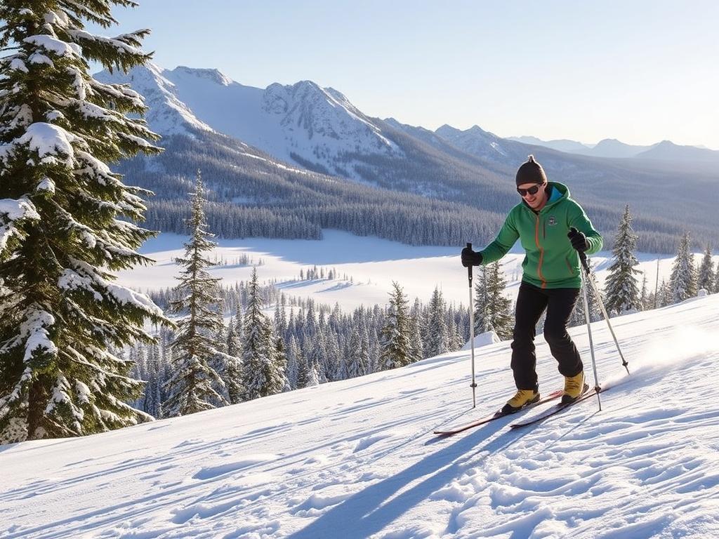Лыжные палки для активного отдыха: как выбрать свои идеальные «толчки»